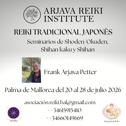 CURSO DE REIKI CON FRANK ARJAVA