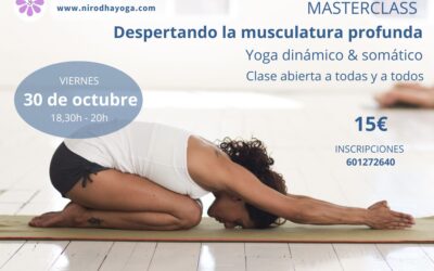 MASTERCLASS: DESPERTANDO LA MUSCULATURA PROFUNDA